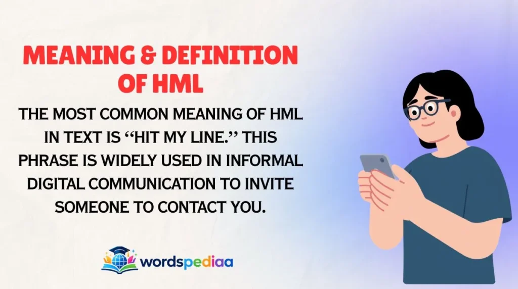Meaning & Definition of HML