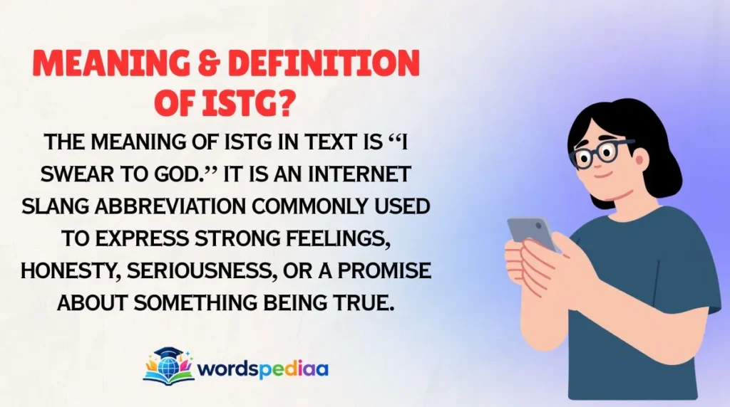 Meaning & Definition of ISTG?