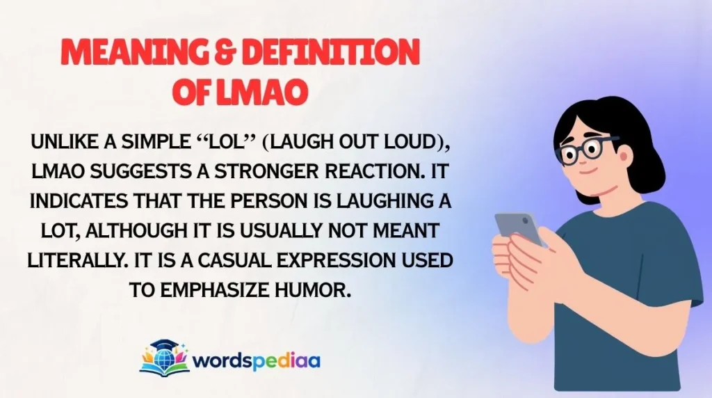 Meaning & Definition of LMAO