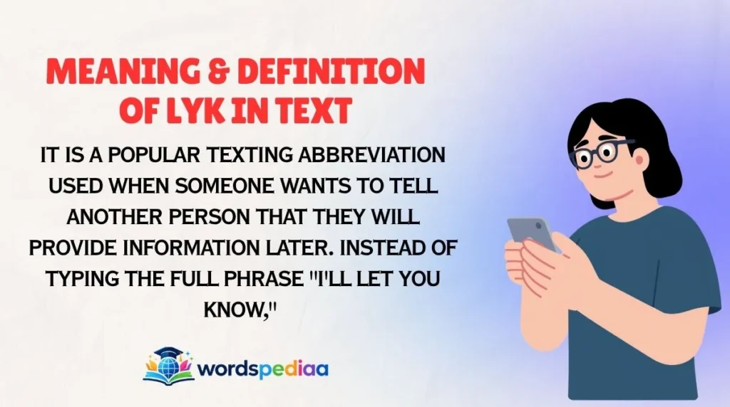 Meaning & Definition of LYK in Text