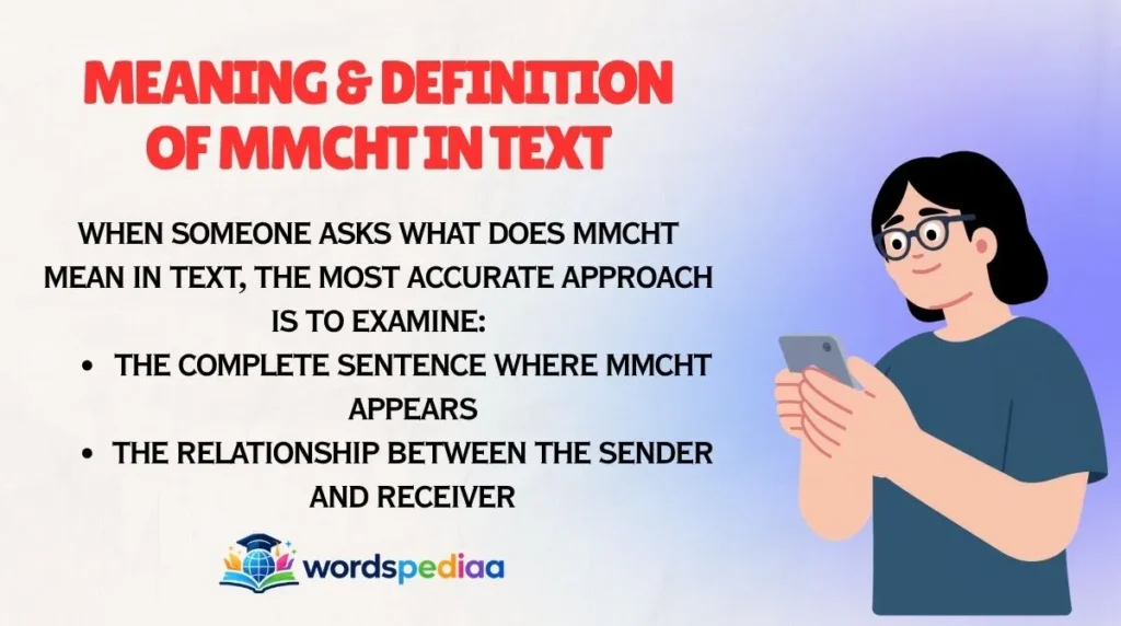 Meaning & Definition of MMCHT in Text