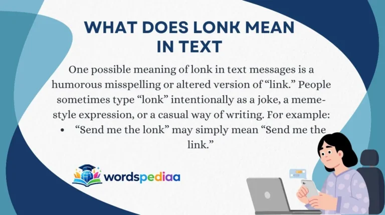 What Does Lonk Mean in Text