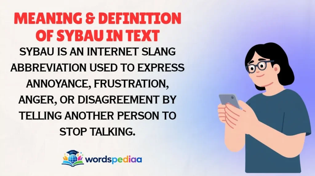 Meaning & Definition of SYBAU in Text