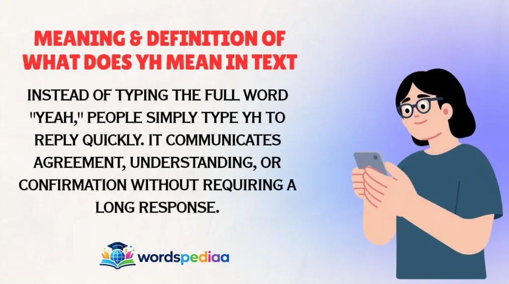 Meaning & Definition of What Does YH Mean in Text