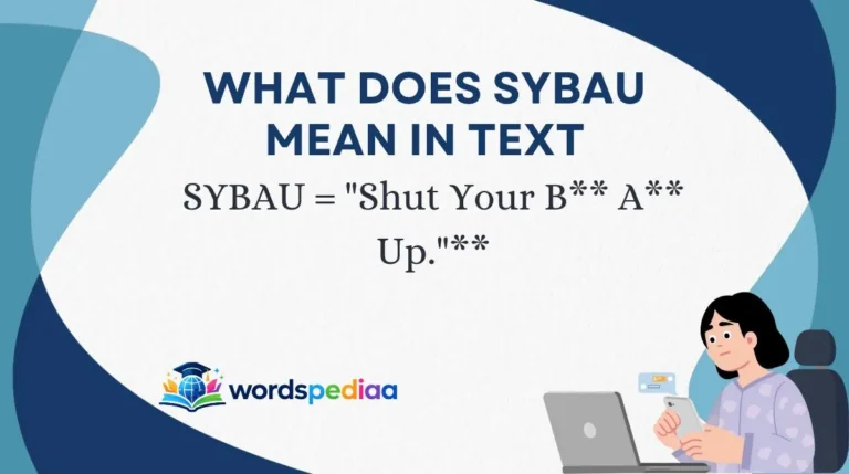 What Does SYBAU Mean in Text