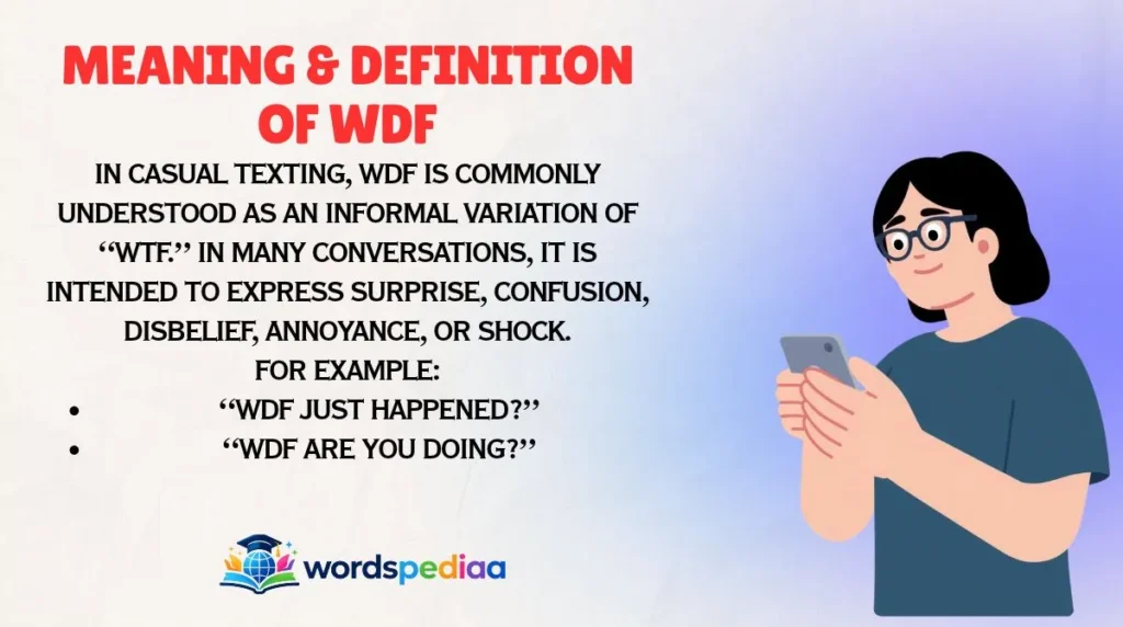 Meaning & Definition of WDF