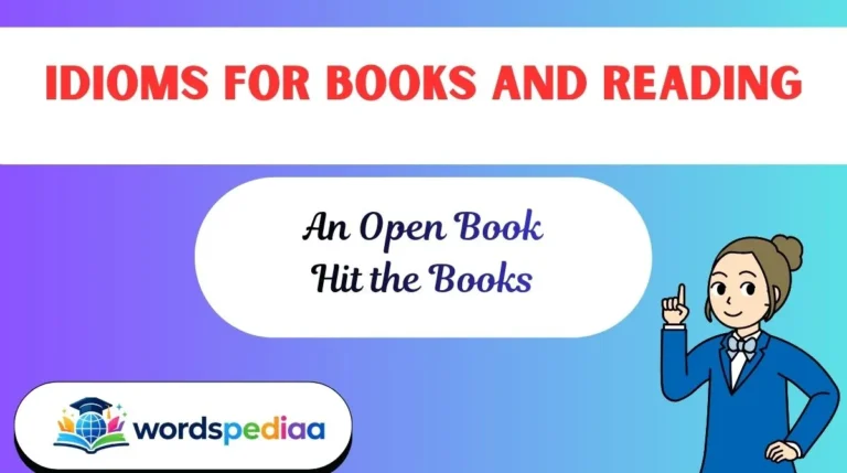 Idioms for Books and Reading