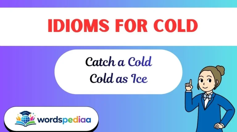 Idioms for Cold